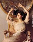 William Mcgregor Paxton Famous Paintings - The String of Pearls